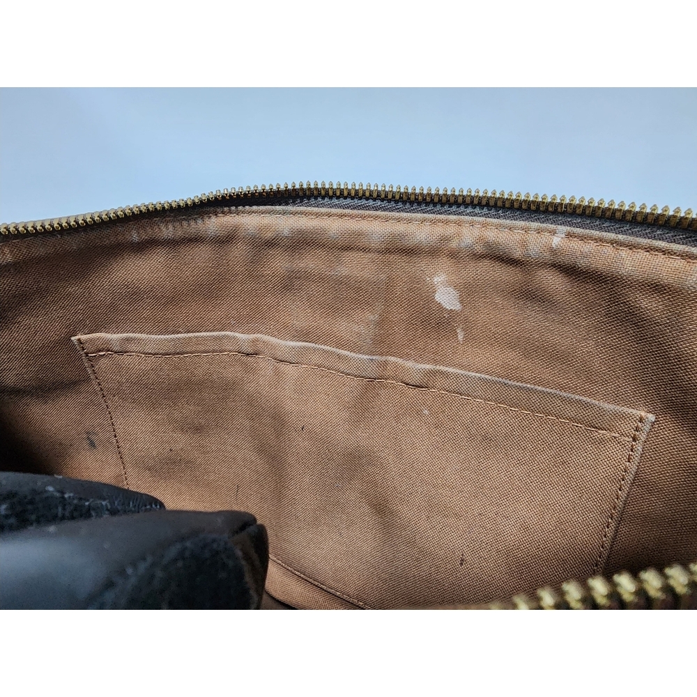 LOUIS VUITTON Monogram Palermo PM Shoulder Bag Brown - Picture 15 of 16